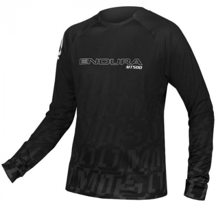 Bluza barbati MT500 PRINT LS TEE Black [1]