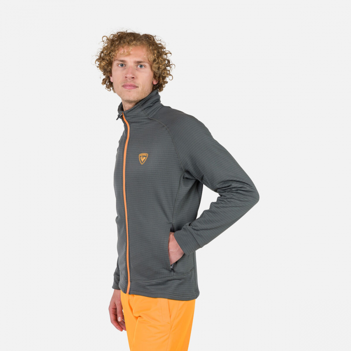 Bluza barbati Rossignol BLACKSIDE FLEECE FZ Onyx grey [2]