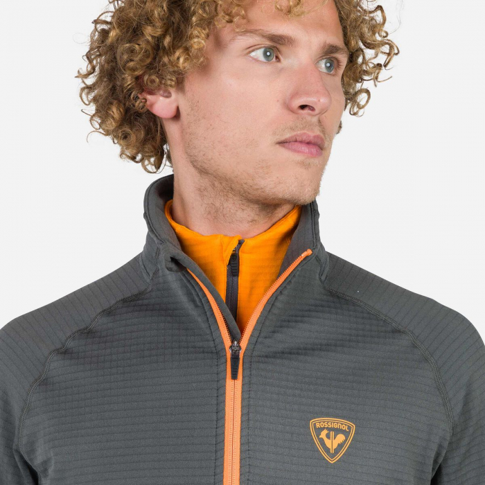 Bluza barbati Rossignol BLACKSIDE FLEECE FZ Onyx grey [4]