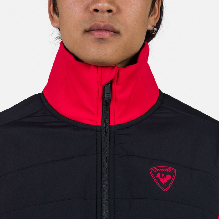Bluza barbati Rossignol CLASSIQUE HYBRID CLIM FZ Sports red [5]