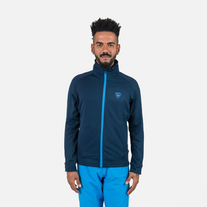 Bluza barbati Rossignol BLACKSIDE FLEECE FZ Dark navy [1]