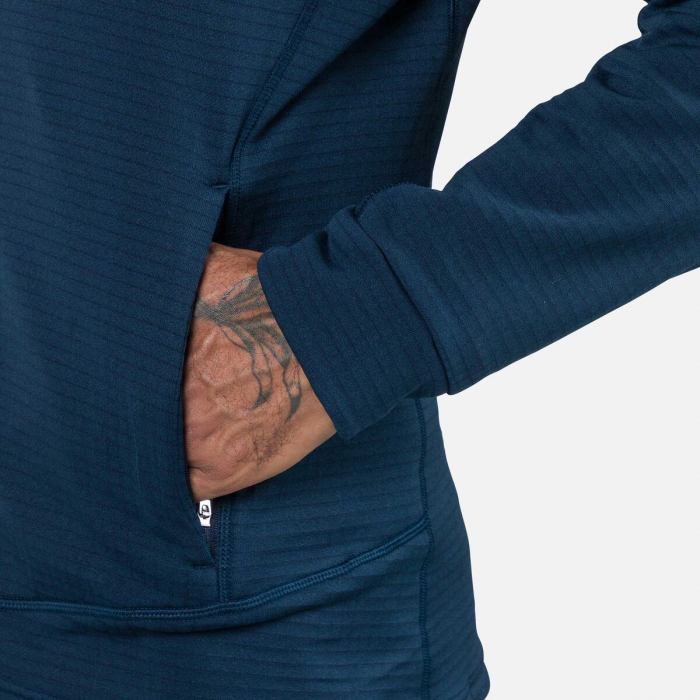 Bluza barbati Rossignol BLACKSIDE FLEECE FZ Dark navy [5]