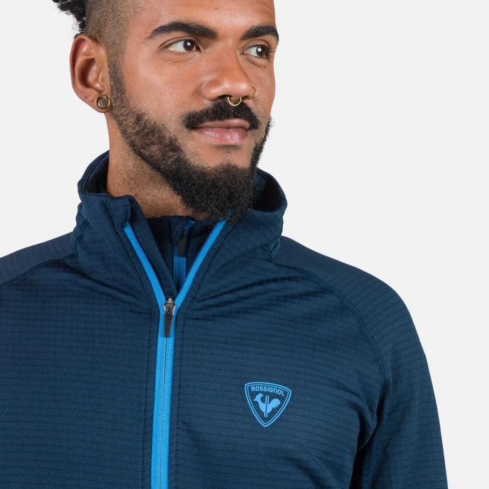 Bluza barbati Rossignol BLACKSIDE FLEECE FZ Dark navy [4]
