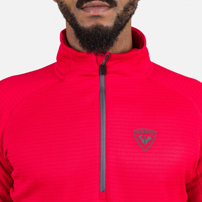 Bluza barbati Rossignol BLACKSIDE FLEECE HZ Sports red [4]