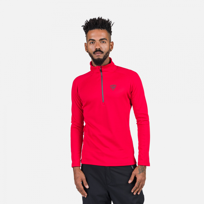 Bluza barbati Rossignol BLACKSIDE FLEECE HZ Sports red [1]