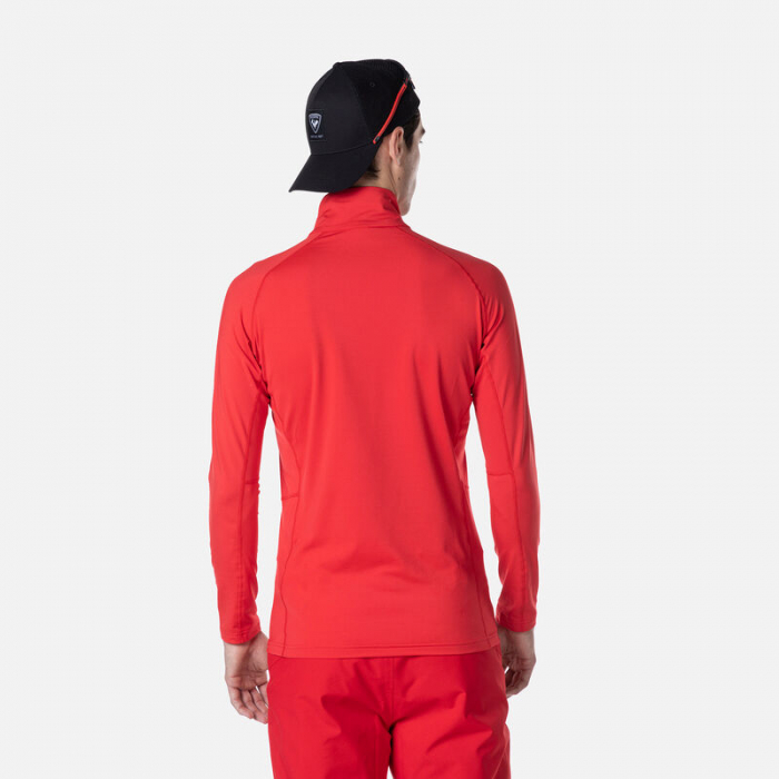 Bluza barbati Rossignol CLASSIQUE 1/2 ZIP Sports red [2]