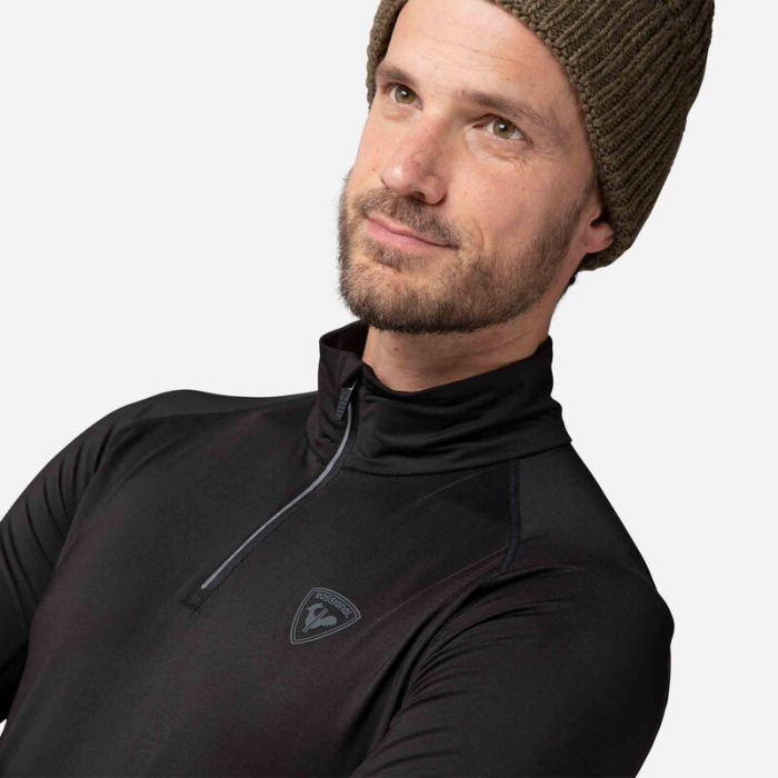 Bluza barbati Rossignol CLASSIQUE 1/2 ZIP Black [4]