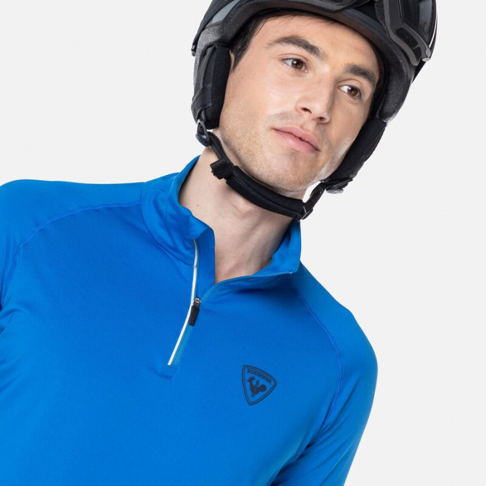 Bluza barbati Rossignol CLASSIQUE 1/2 ZIP Lazuli blue [4]