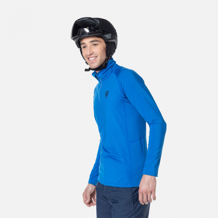 Bluza barbati Rossignol CLASSIQUE 1/2 ZIP Lazuli blue [3]