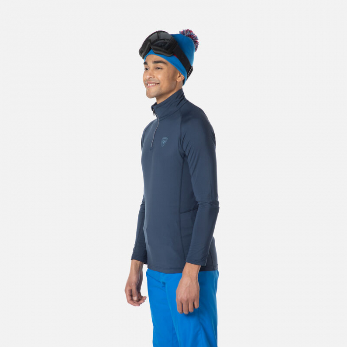 Bluza barbati Rossignol CLASSIQUE 1/2 ZIP Dark navy [3]