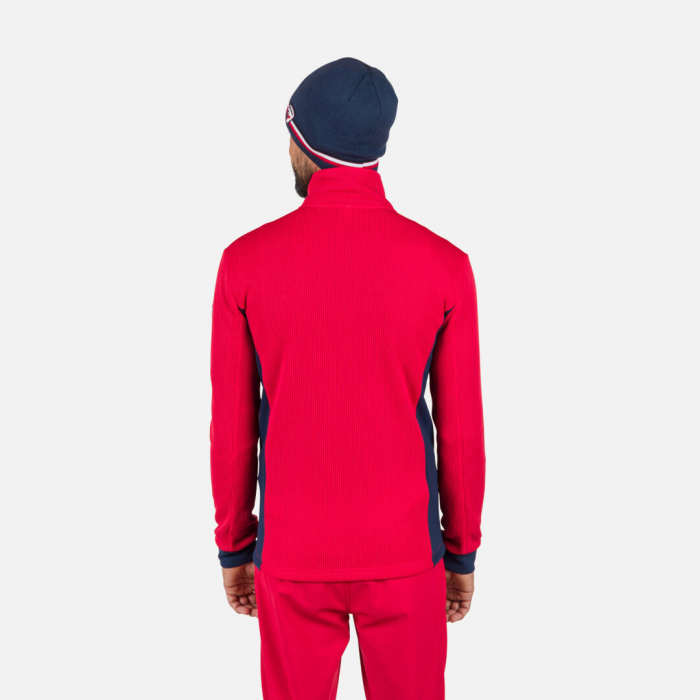 Bluza barbati Rossignol CIELOALTO Fleece FZ - Sports red [2]