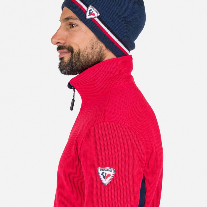 Bluza barbati Rossignol CIELOALTO Fleece FZ - Sports red [5]