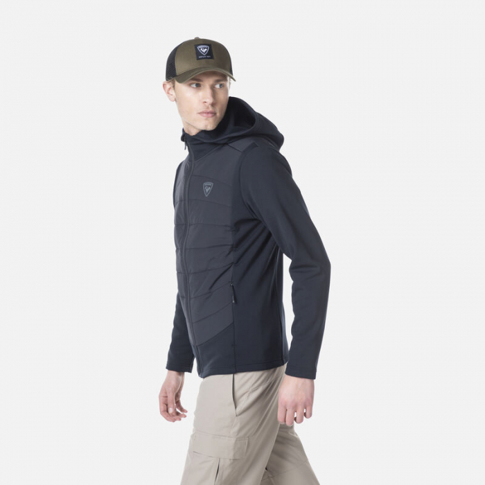 Bluza barbati Rossignol CLASSIQUE HYBRID CLIM Black [3]