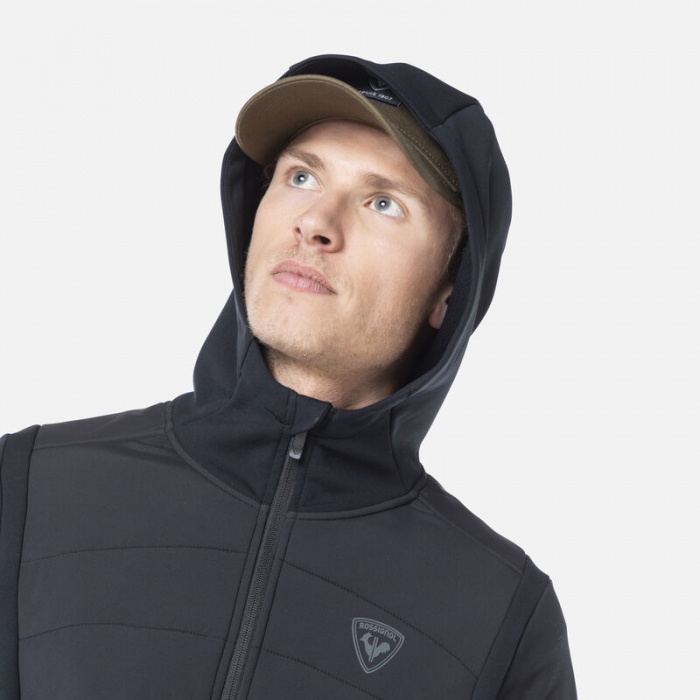 Bluza barbati Rossignol CLASSIQUE HYBRID CLIM Black [6]