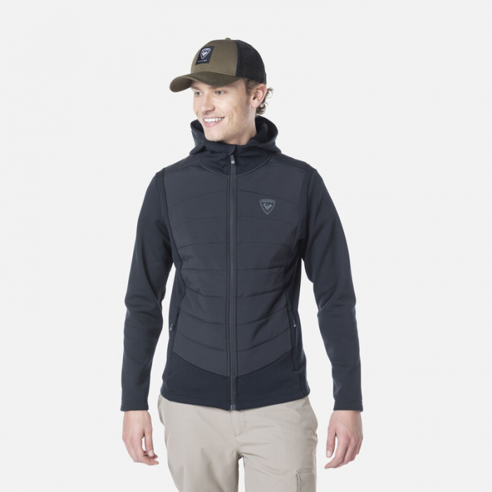 Bluza barbati Rossignol CLASSIQUE HYBRID CLIM Black [1]
