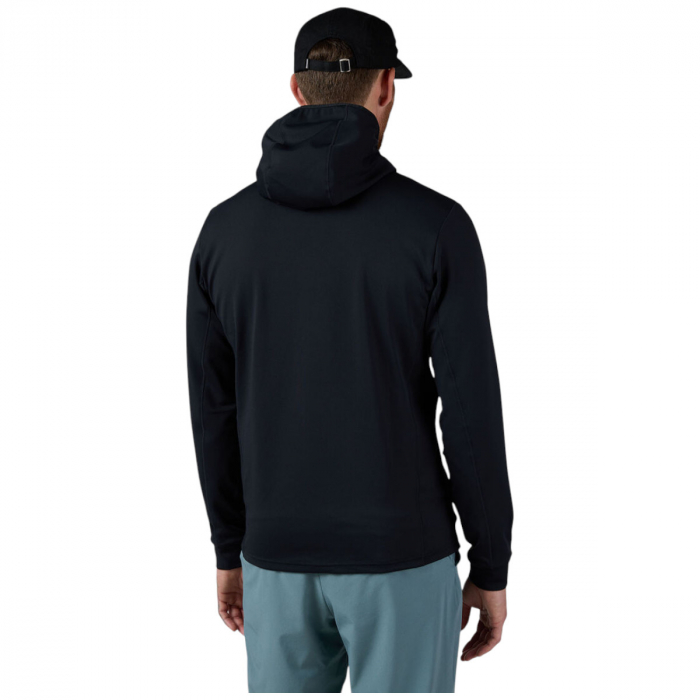 Bluza barbati Rossignol MID LAYER STRETCH HOODIE Black [3]