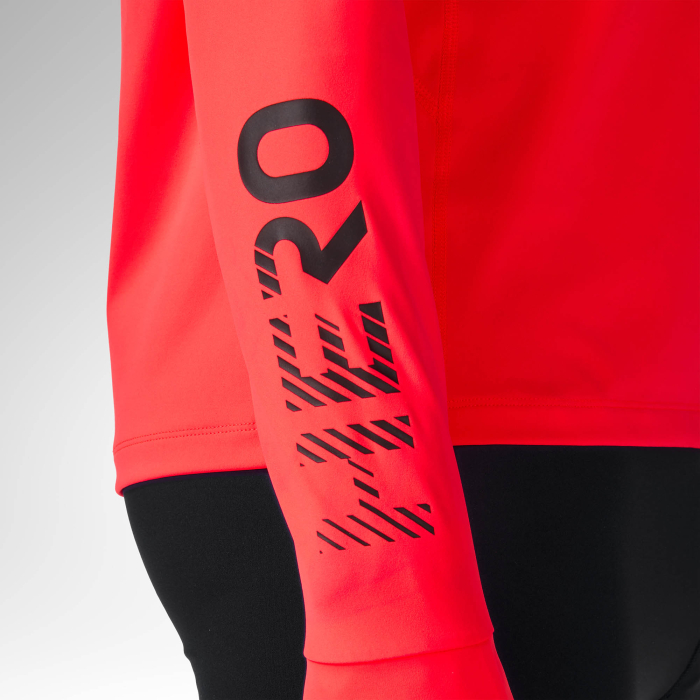 Bluza barbati Rossignol M HERO half zip first layer Neon red [4]