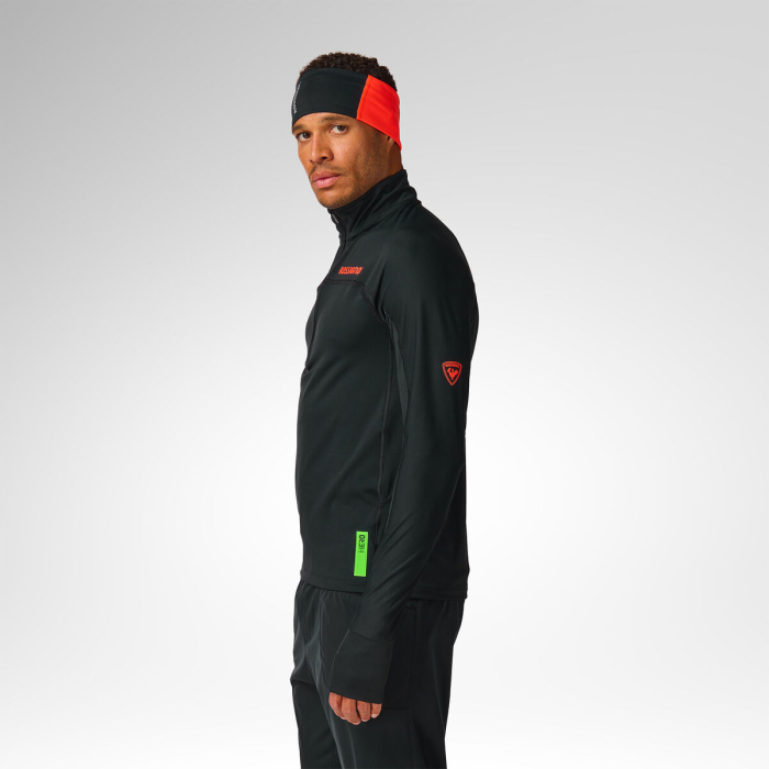 Bluza barbati Rossignol M HERO half zip first layer Black [3]