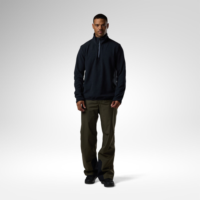 Bluza barbati Rossignol M quarter zip polar fleece Black [4]