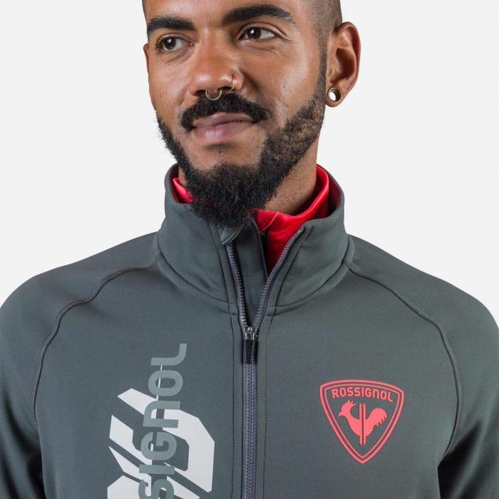 Bluza barbati Rossignol NEW HERO CLASSIQUE CLIM Onyx grey [4]