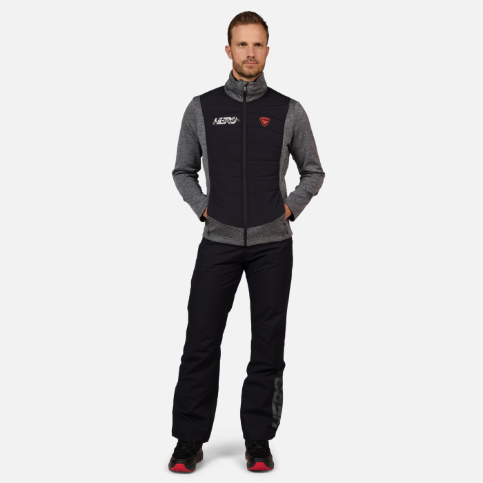 Bluza barbati Rossignol NEW HERO CLASSIQUE HYBRID CLIM Heather grey [2]