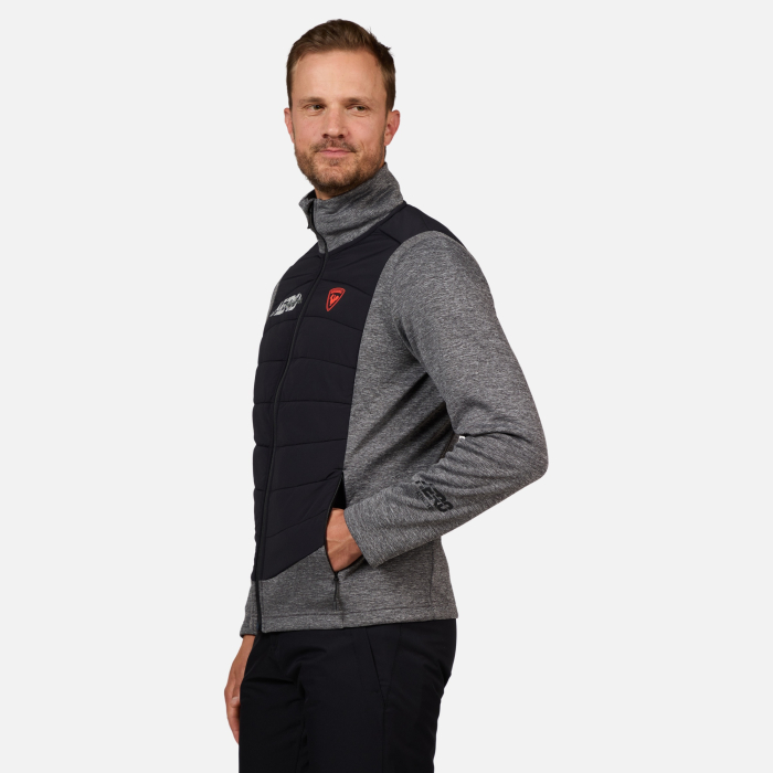 Bluza barbati Rossignol NEW HERO CLASSIQUE HYBRID CLIM Heather grey [4]
