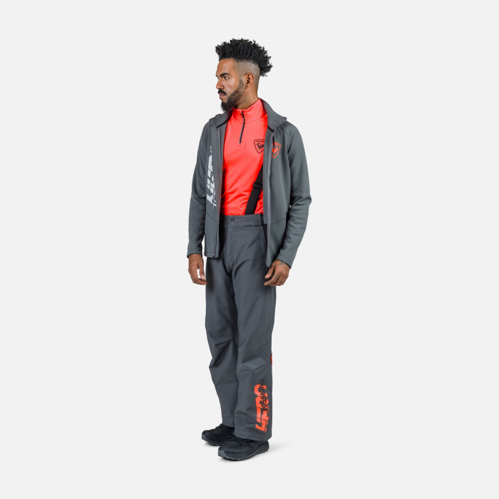 Bluza barbati Rossignol NEW HERO CLASSIQUE HZ Neon red [5]