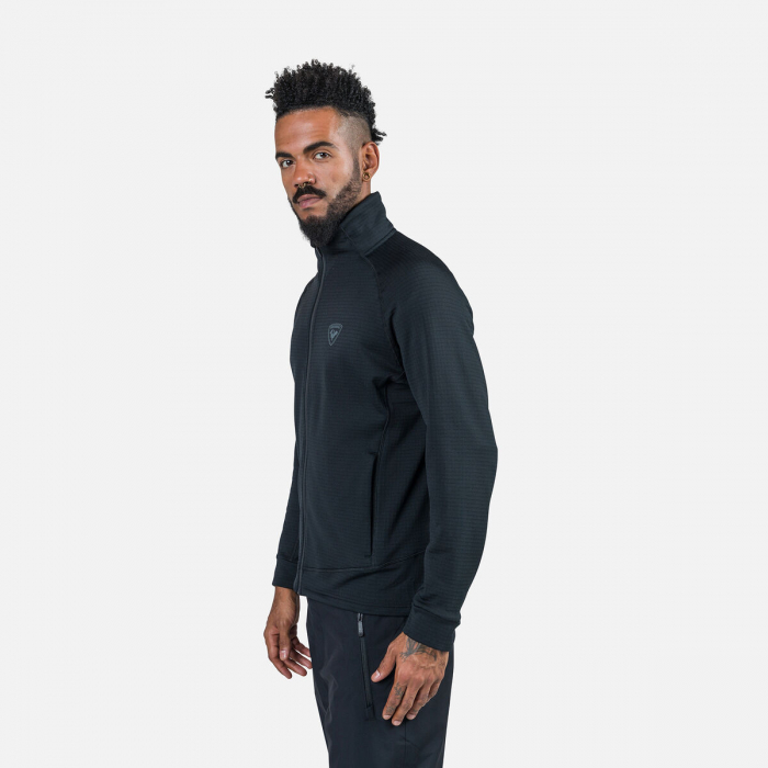 Bluza barbati Rossignol BLACKSIDE FLEECE FZ Black [2]