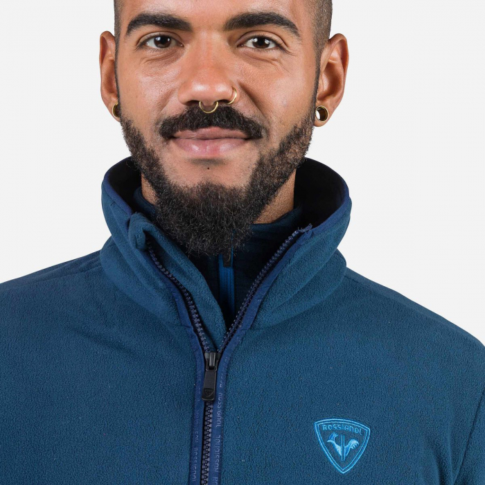Bluza barbati Rossignol STRAWPILE FLEECE FZ Dark navy [4]