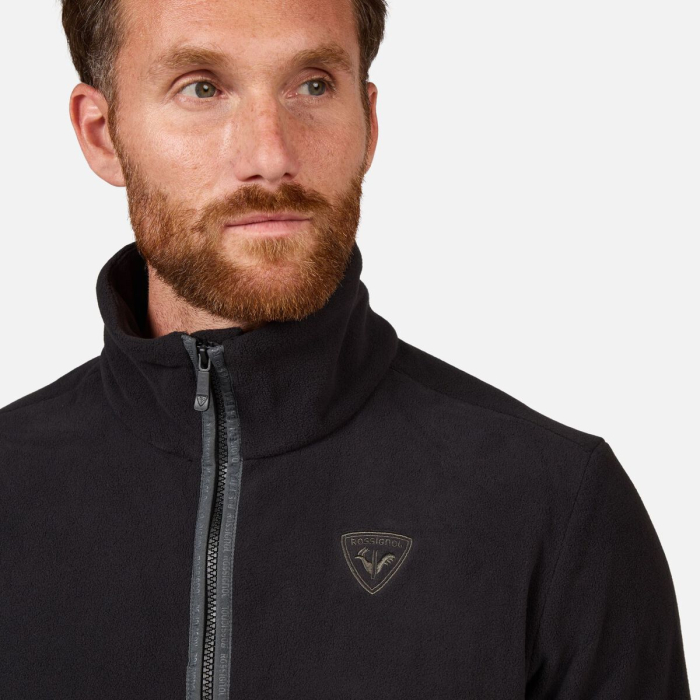 Bluza barbati Rossignol STRAWPILE FLEECE HZ Black [4]