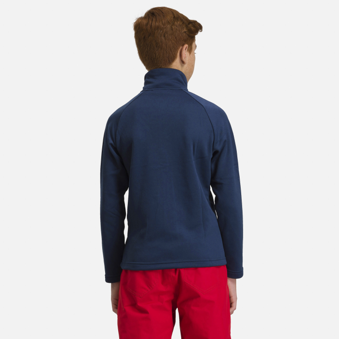 Bluza copii Rossignol BOY FZ CLIM Dark navy [2]
