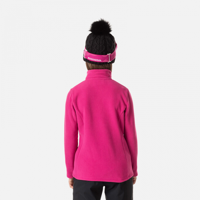 Bluza copii Rossignol GIRL 1/2 ZIP Orchid pink [2]