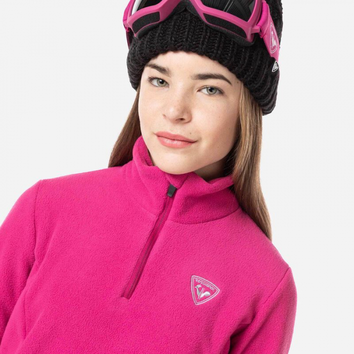 Bluza copii Rossignol GIRL 1/2 ZIP Orchid pink [4]