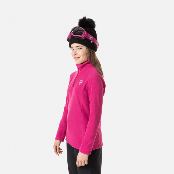 Bluza copii Rossignol GIRL 1/2 ZIP Orchid pink [3]