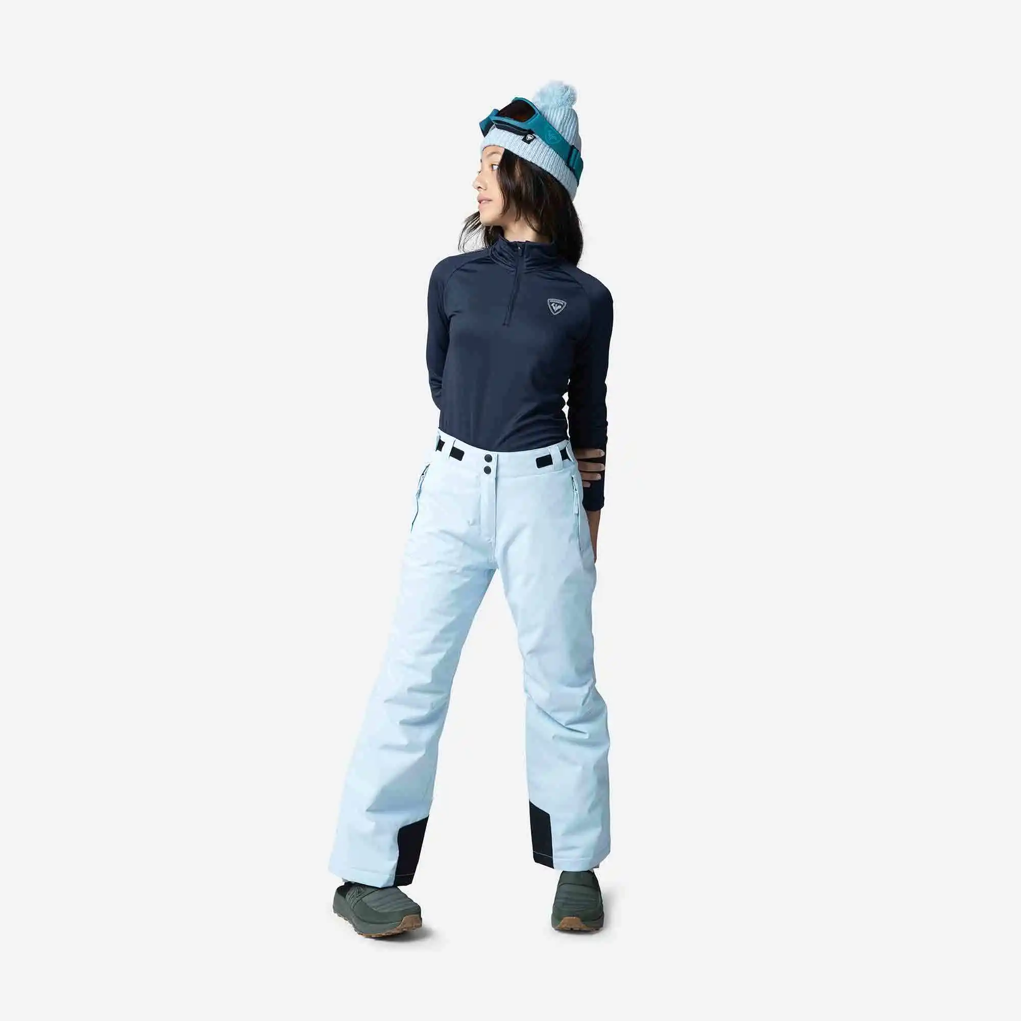 Bluza copii Rossignol GIRL 1/2 ZIP Warm stretch Eclipse [5]