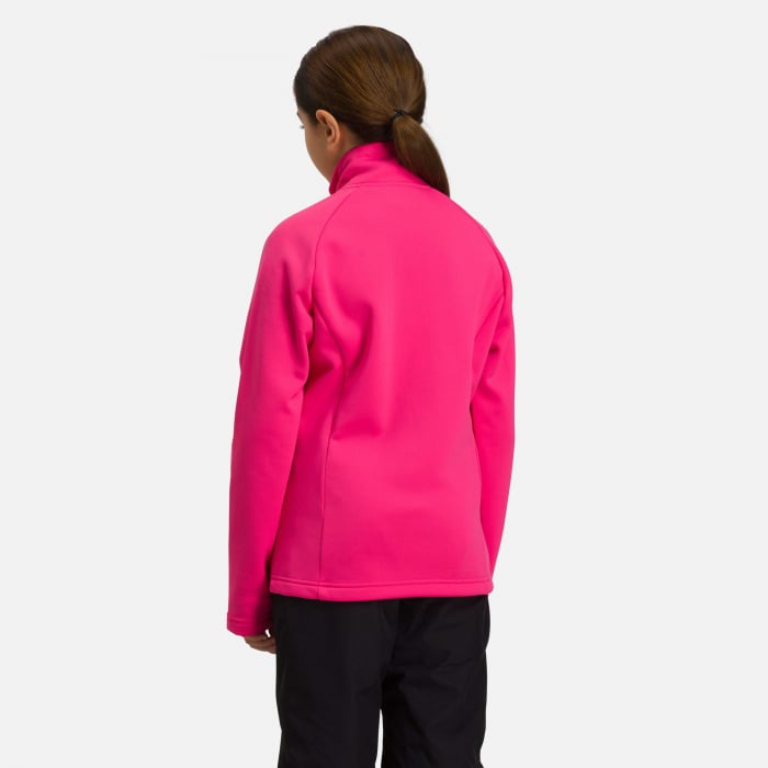 Bluza copii Rossignol GIRL FZ CLIM Pink fushia [2]