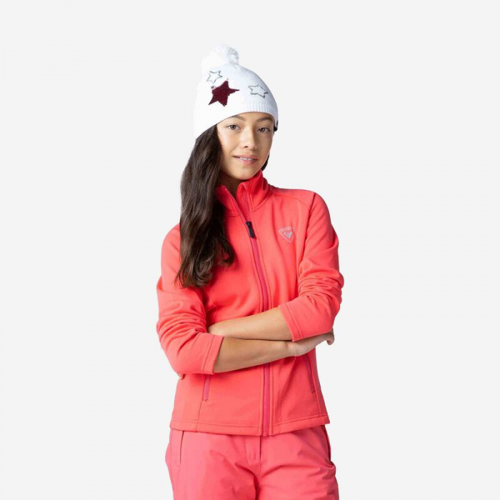 Bluza copii Rossignol GIRL FZ CLIM Pink lift [2]