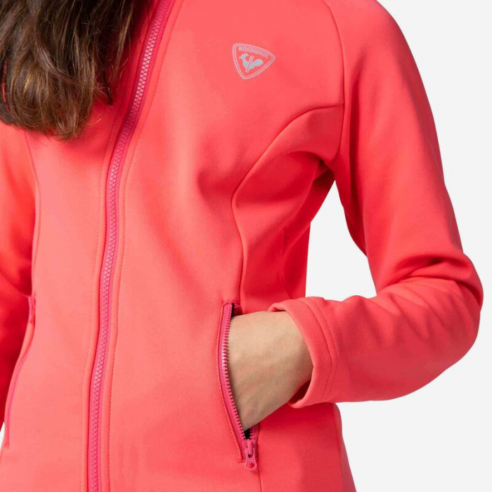Bluza copii Rossignol GIRL FZ CLIM Pink lift [5]