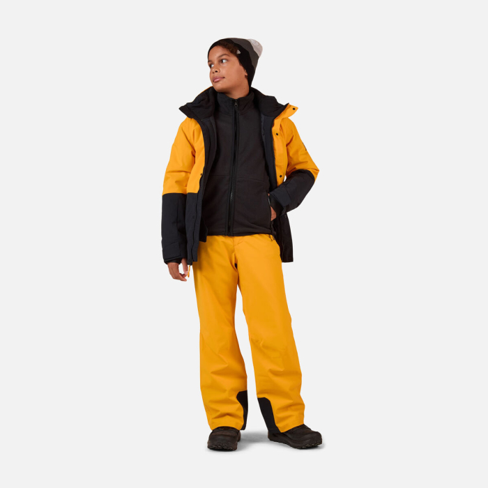 Bluza copii Rossignol JR STRAWPILE FLEECE FZ Black [5]