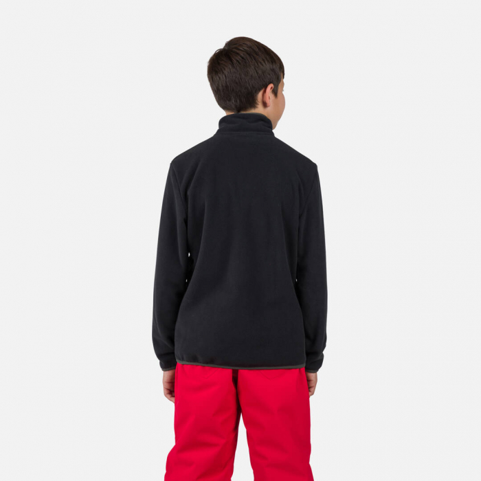 Bluza copii Rossignol JR STRAWPILE FLEECE HZ Black [3]