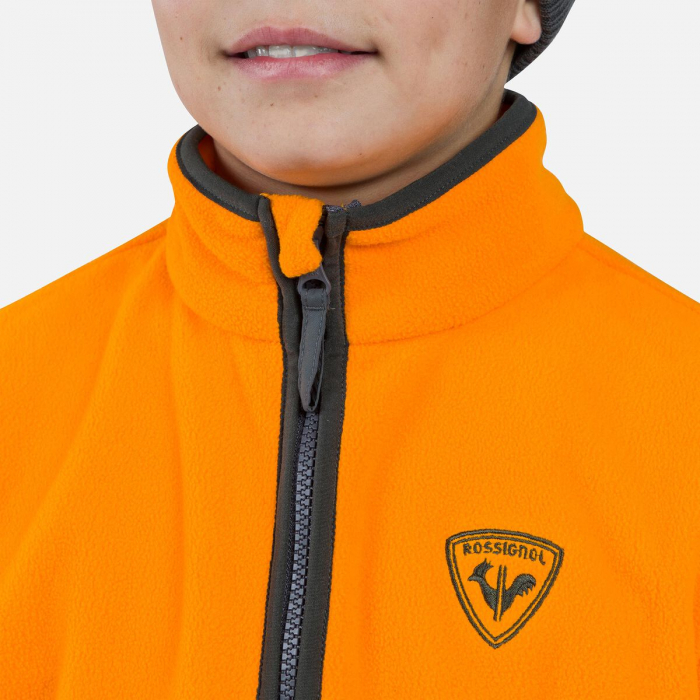 Bluza copii Rossignol JR STRAWPILE FLEECE FZ Sunburst [4]