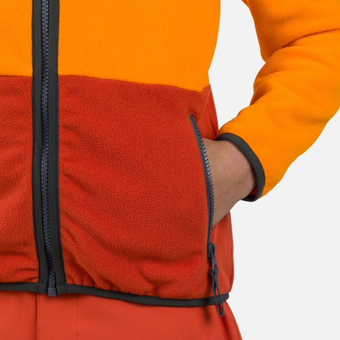 Bluza copii Rossignol JR STRAWPILE FLEECE FZ Sunburst [5]
