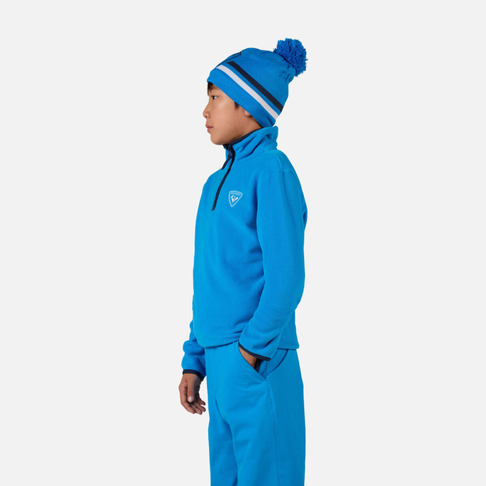 Bluza copii Rossignol JR STRAWPILE FLEECE HZ Blazing blue [2]