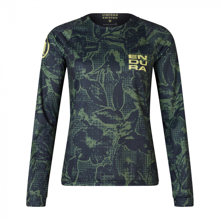 Bluza dama Endura FLORAL LTD L/S Black [2]