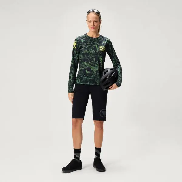 Bluza dama Endura FLORAL LTD L/S Black [3]