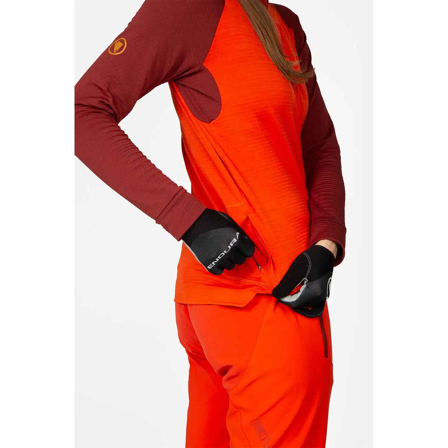 Bluza dama Endura WMS SINGLETRACK - paprika [3]