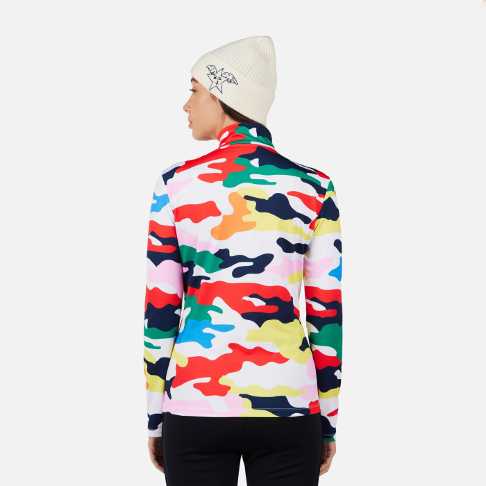 Bluza dama Rossignol JCC W BOOSTER HZ - Camo print [2]
