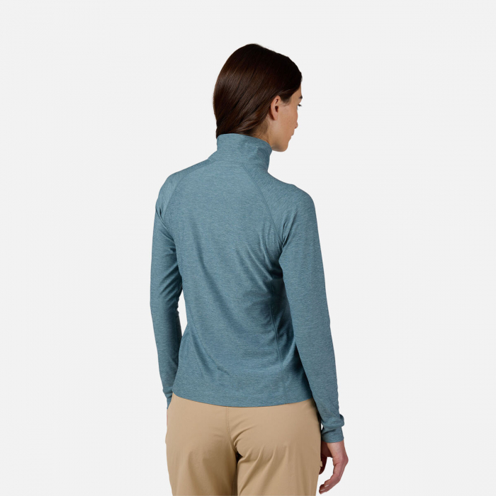 Bluza dama Rossignol WESTWEG HZ LS TEE Atlantis [3]