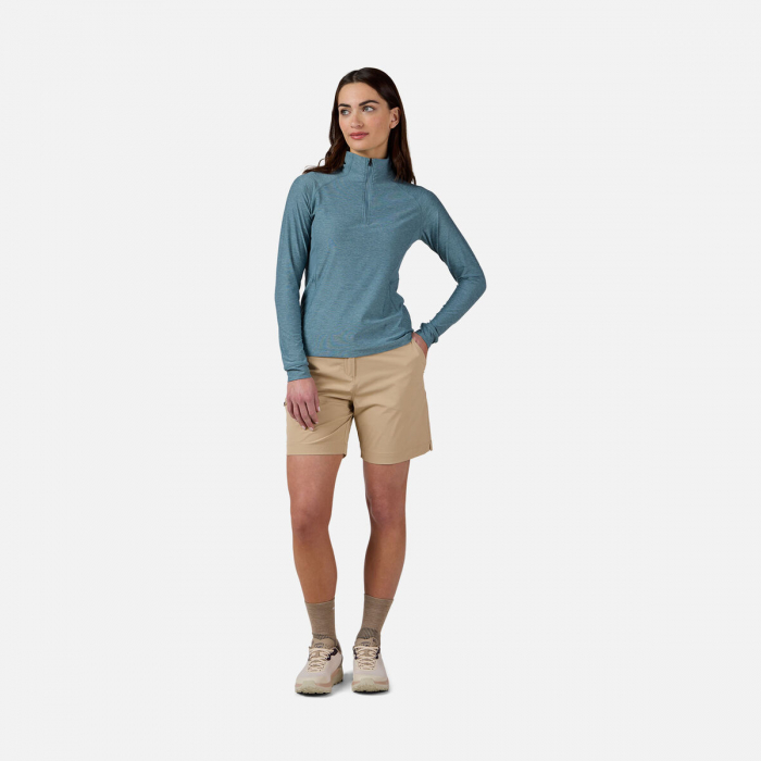 Bluza dama Rossignol WESTWEG HZ LS TEE Atlantis [2]