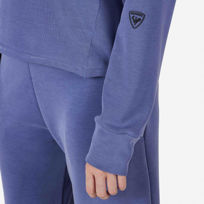 Bluza dama Rossignol W Chavanette HZ Scuba Fleece - Future blue [6]